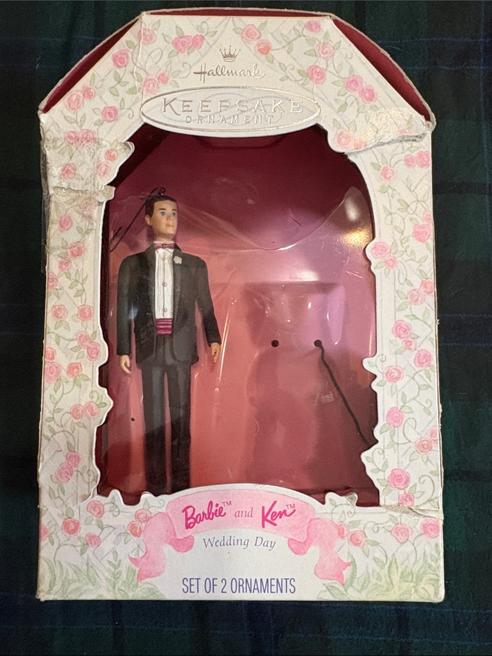 HALLMARK KEEPSAKE ORNAMENT 1997 Barbie and Ken Wedding Day *KEN ONLY in box